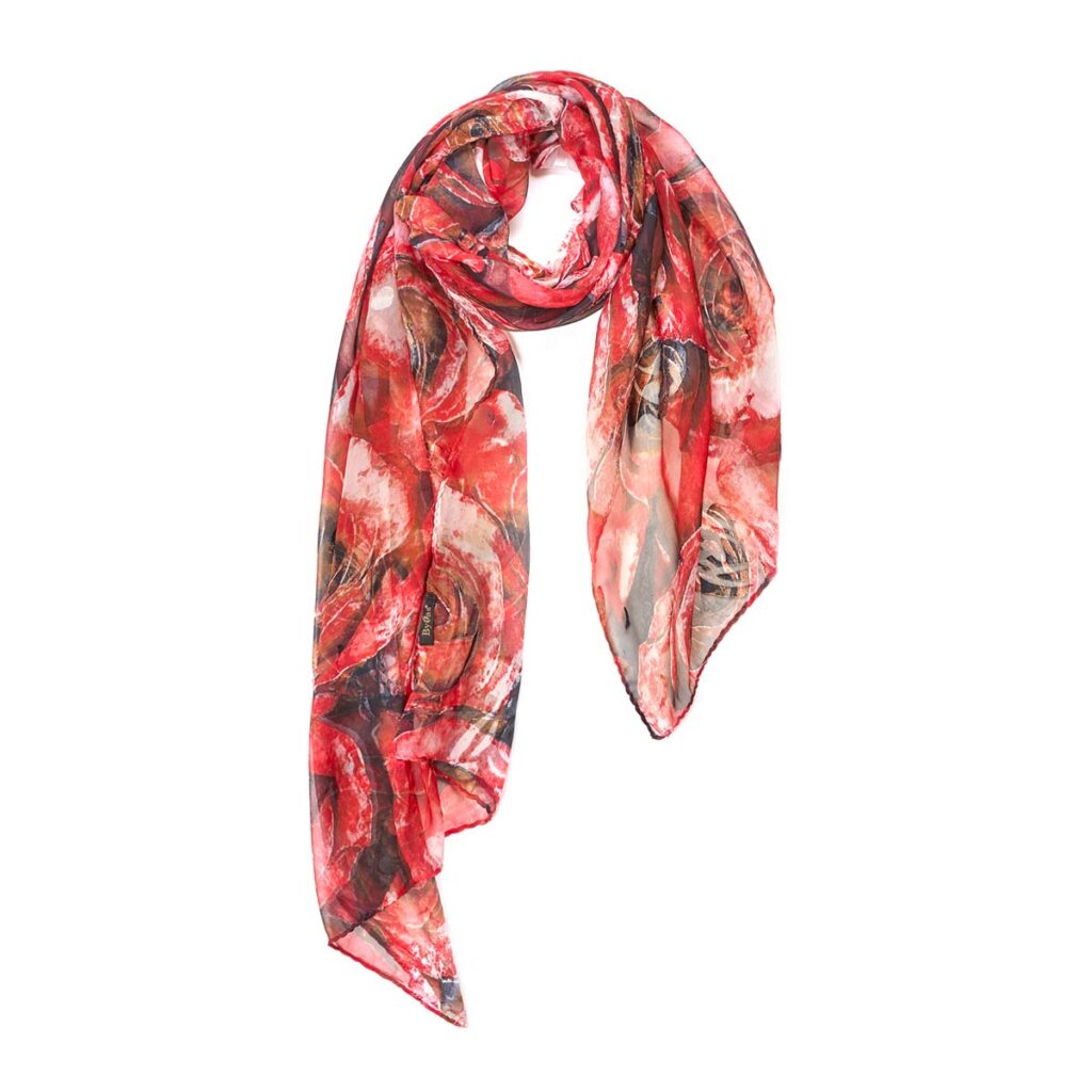 Googette Silk Scarf Blue 510613101200202 1