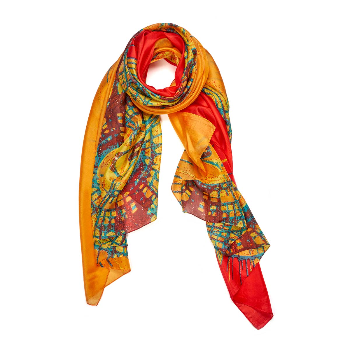 Silk Shawl 10