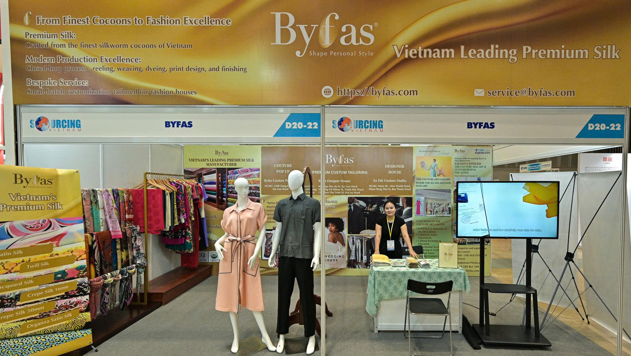 Vietnam Luxury Silk at Sourcing Expo 2025
