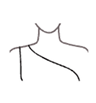 One shoulder
