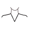 One shoulder
