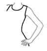 Without sleeves