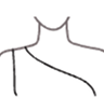 One shoulder